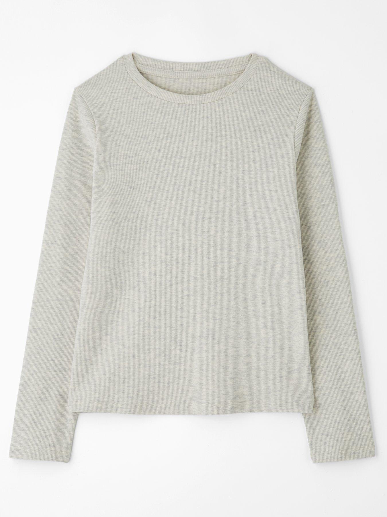 Image 3 of 5 of V by Very Girls 2 Long Sleeve Pack Tops - Multi