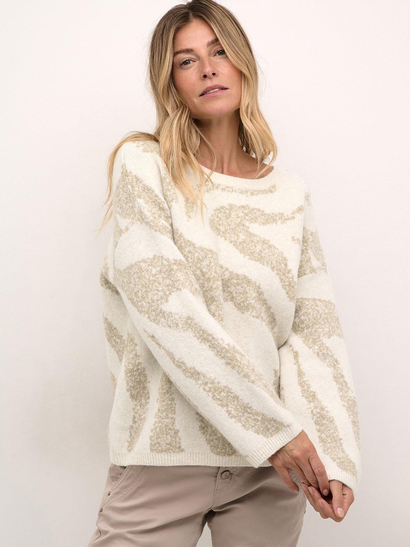  image of cream-temikka-pullover-multi