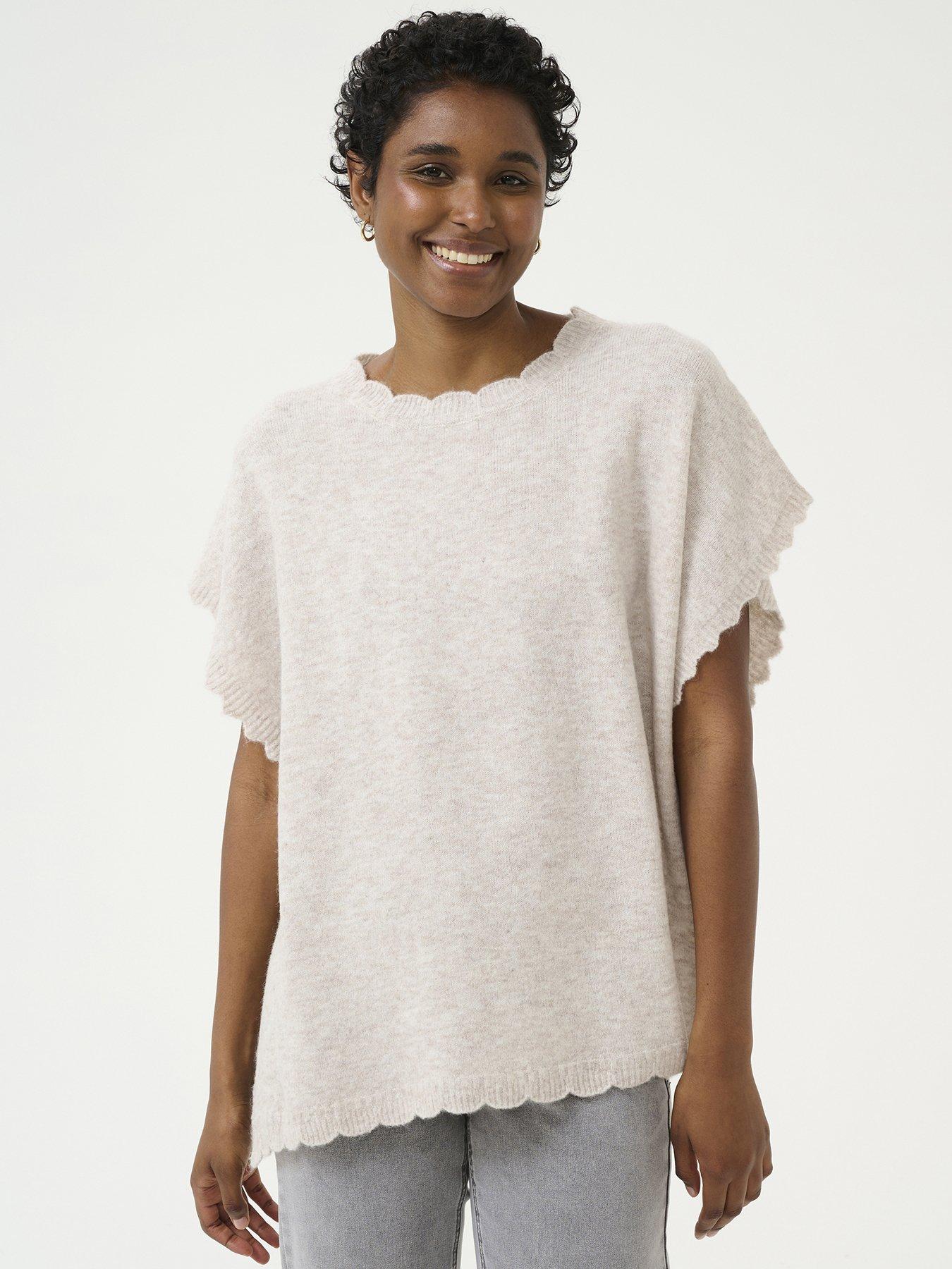 cream-dammi-knit-poncho-grey