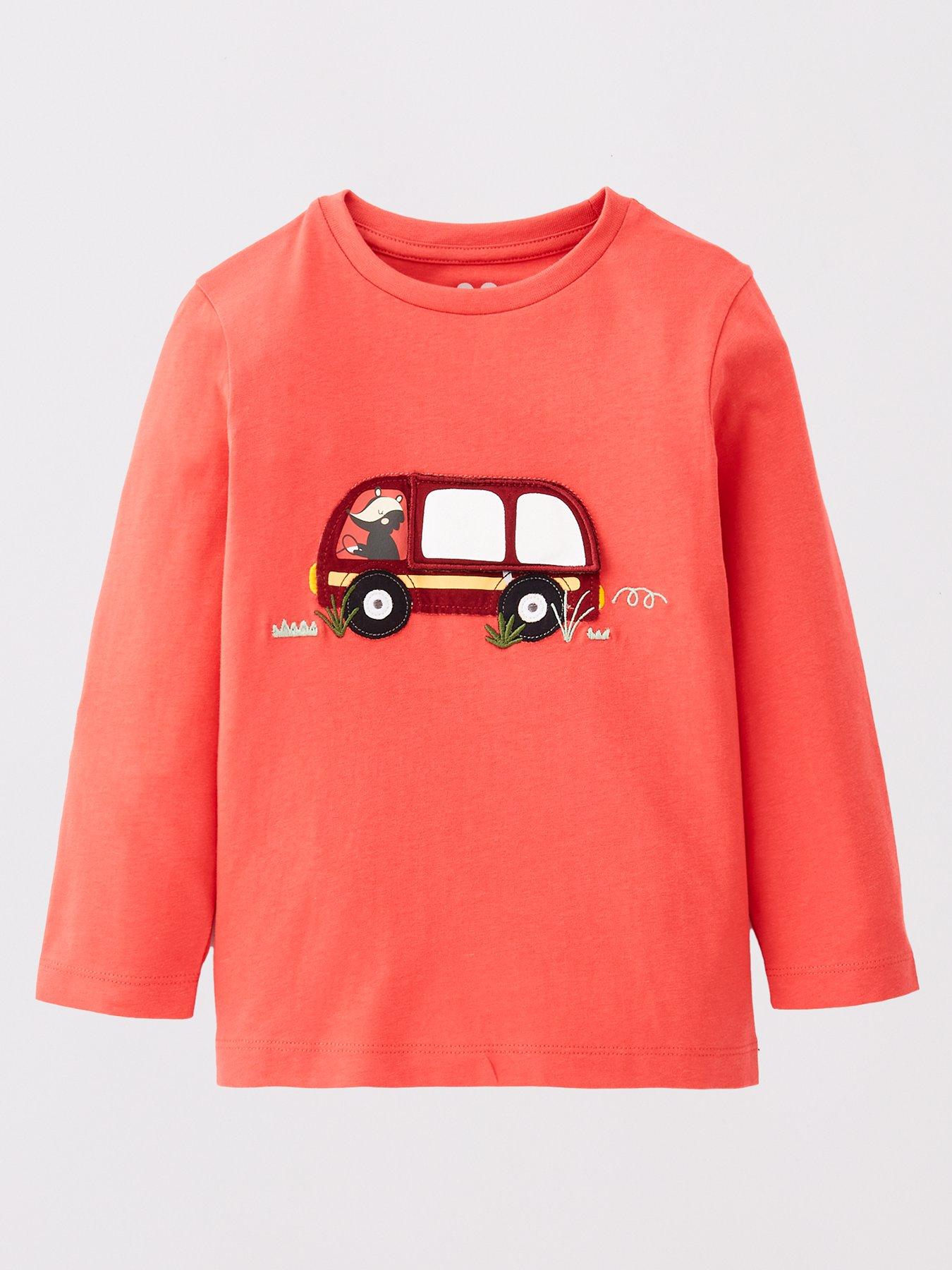 Image 3 of 5 of Mini V by Very 3 Pack 3D Detail Transport Pack T-shirts - Multi