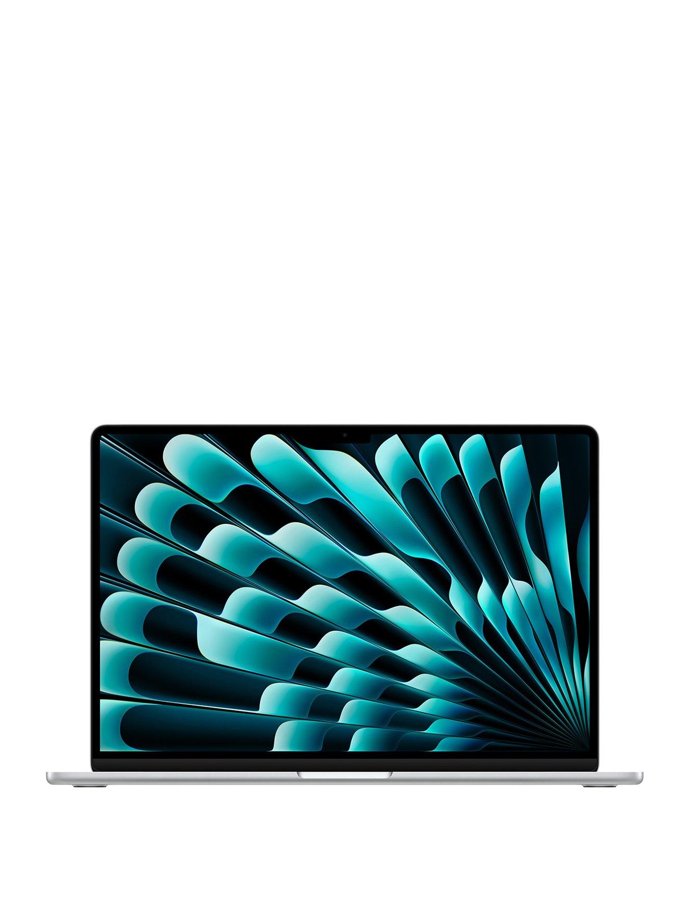 front image of apple-macbook-air-m4-2025-15-inch-with-10-core-cpu-and-10-core-gpu-16gb-unified-memory-256gb-ssd-silver