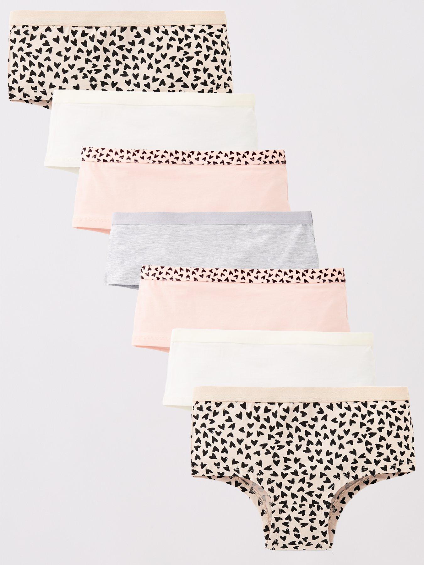 undefined Girls 7 Pack Briefs - Multi
