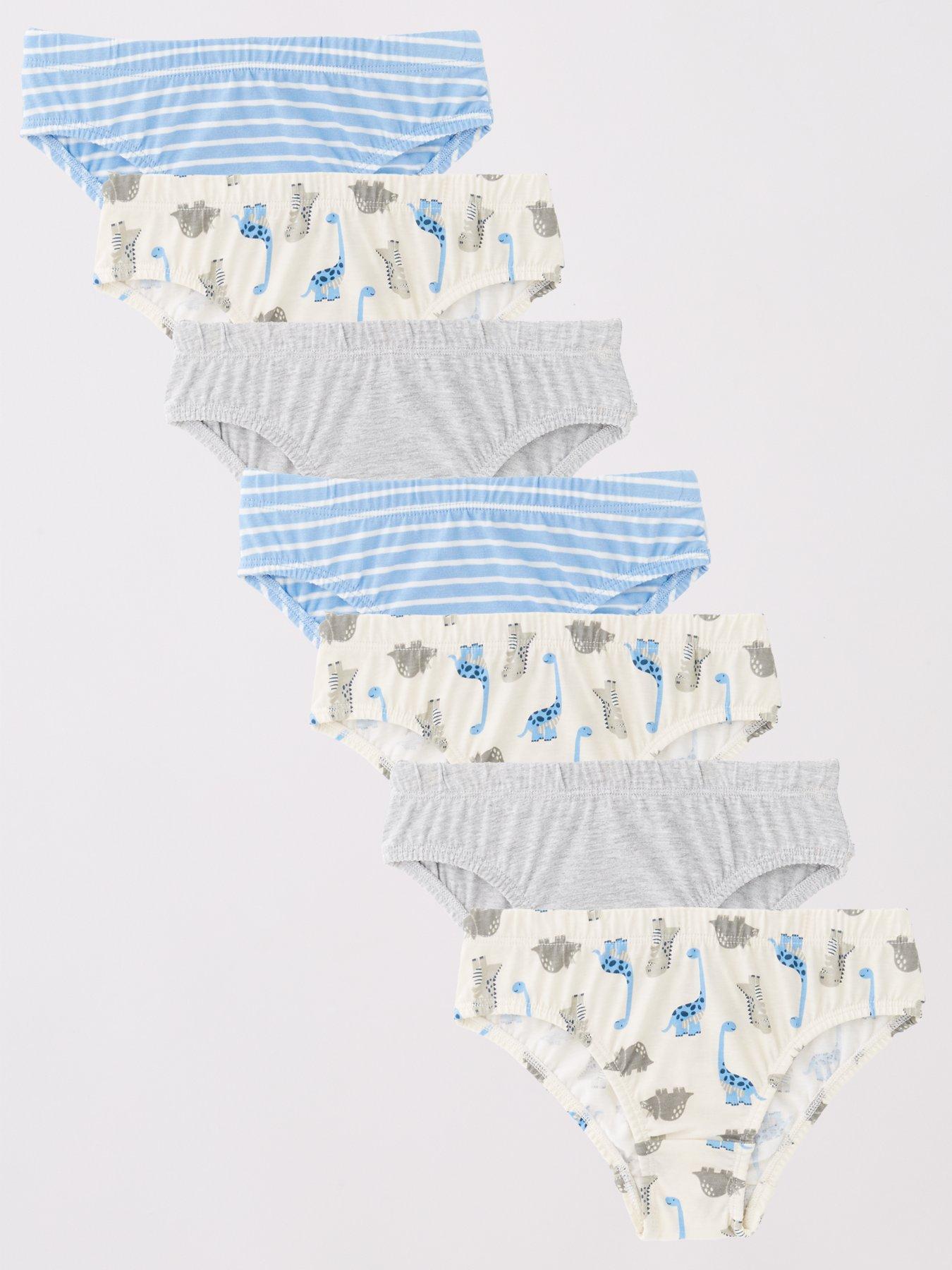Image 1 of 4 of The Very Collection Boys 7 Pack Dino Briefs - Multi