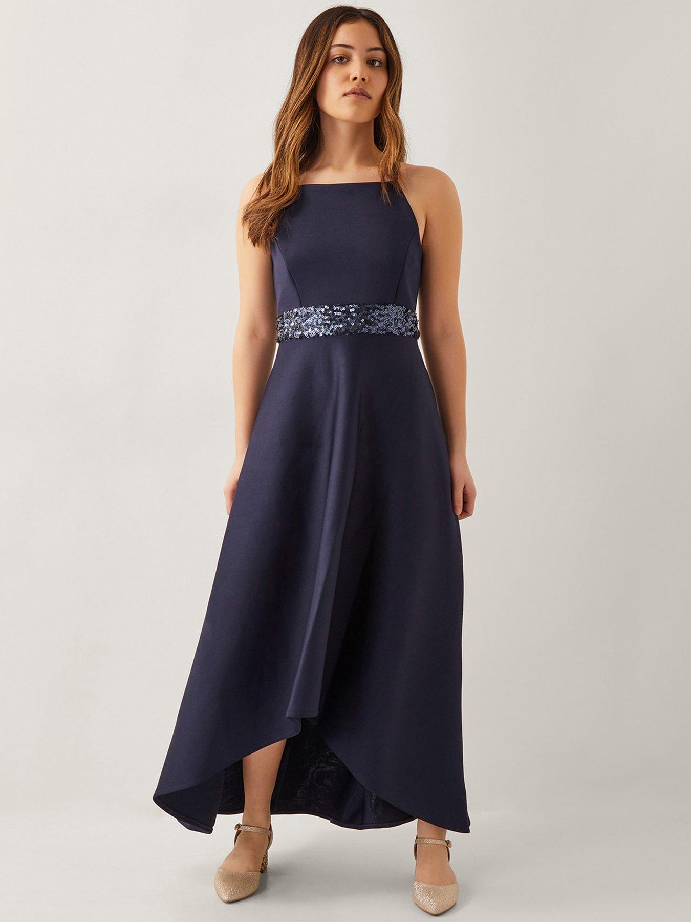 monsoon-girls-strappy-sequin-high-low-prom-dress-navy