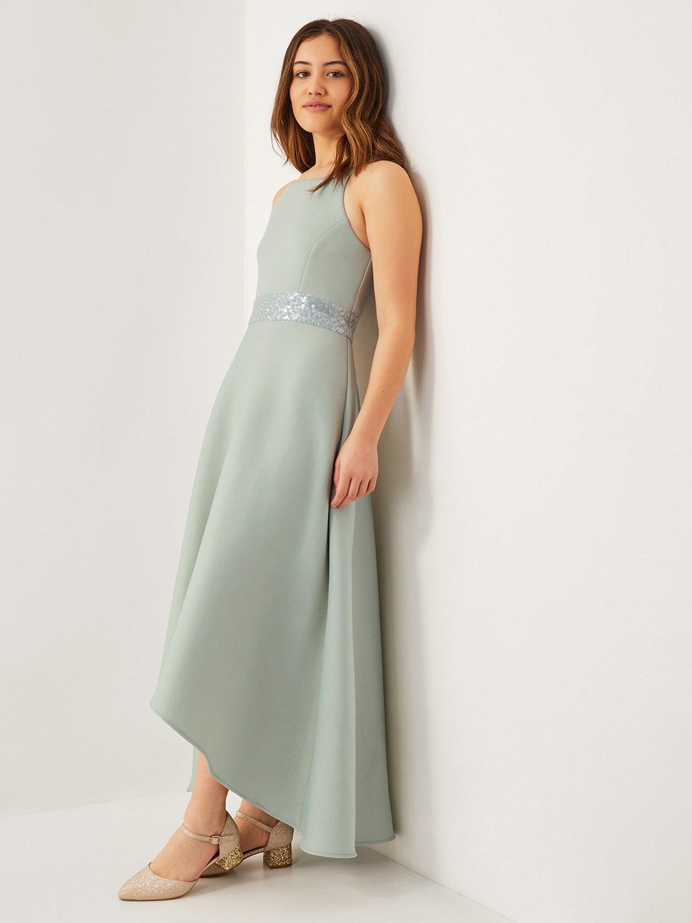 monsoon-girls-strappy-sequin-high-low-prom-dress-green