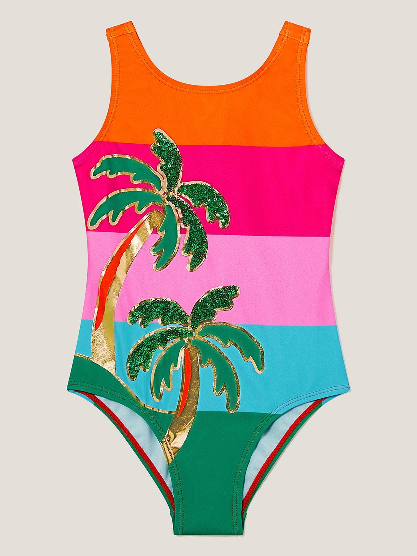 monsoon-girls-colourblock-palm-sequin-swimsuit-pink