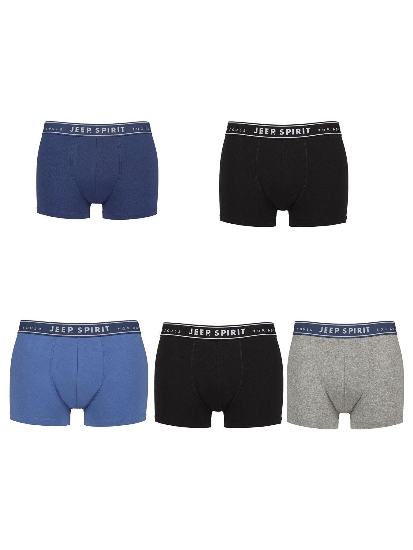 Sockshop Jeep Spirit Trunks 5 Pack - Multi