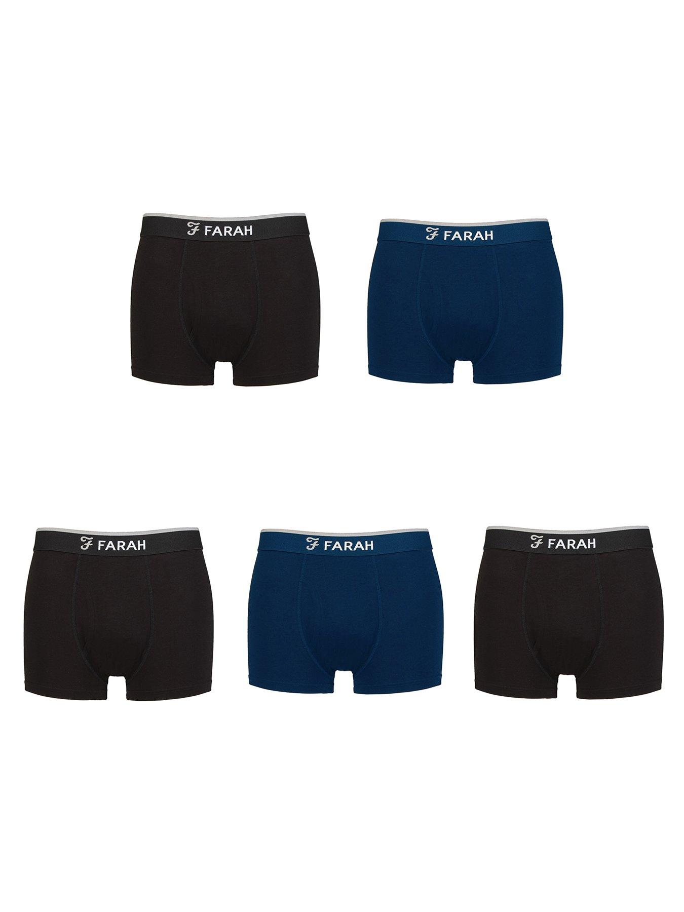 Image 1 of 3 of Farah Bamboo Trunks 5 Pack - Multi