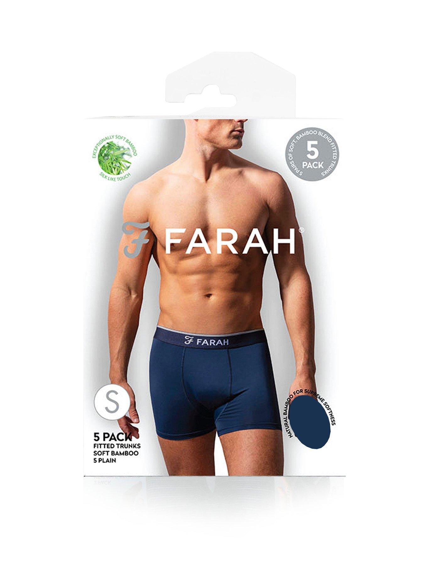 Image 2 of 3 of Farah Bamboo Trunks 5 Pack - Multi