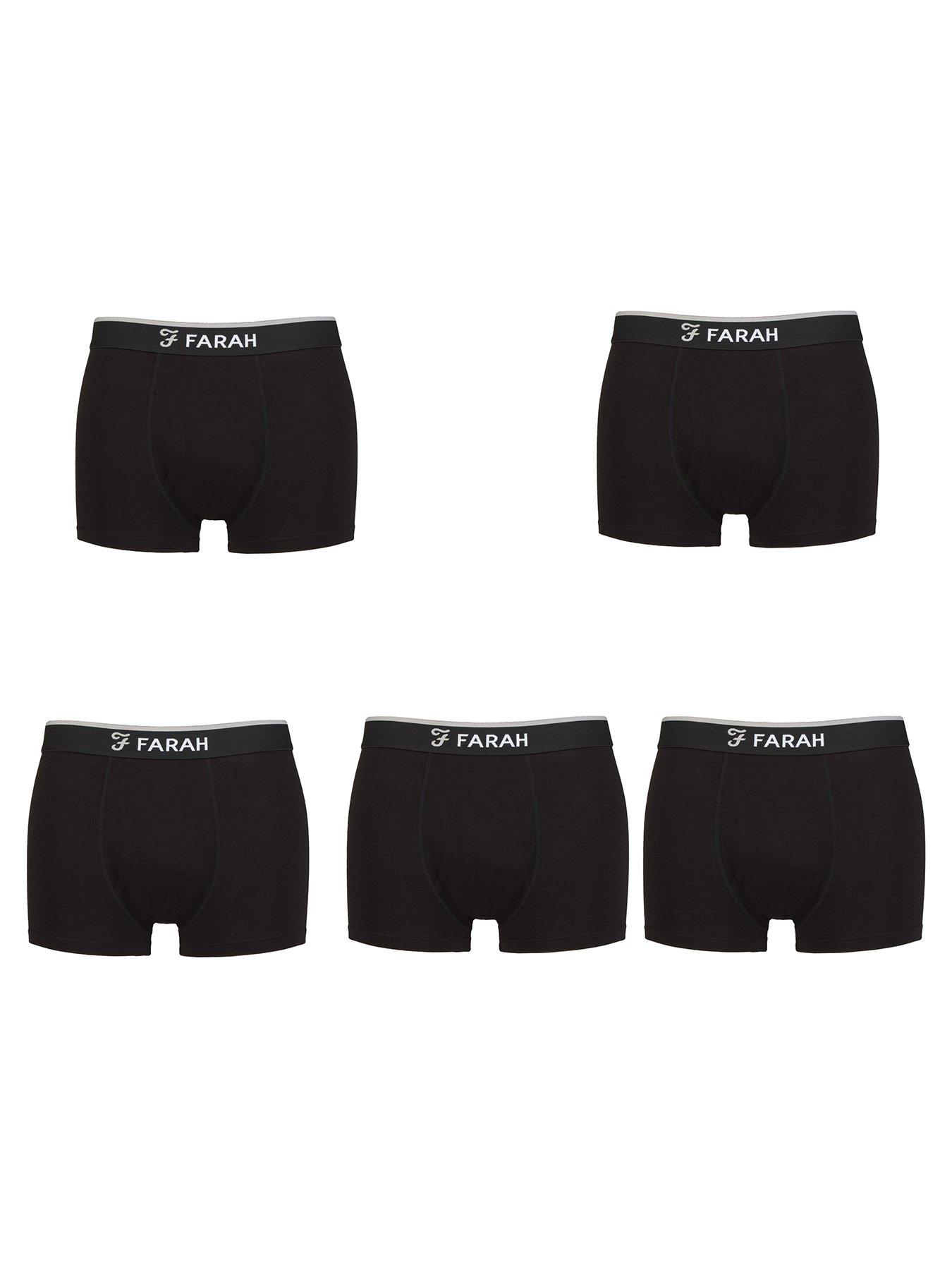 Farah Bamboo Trunks 5 Pack