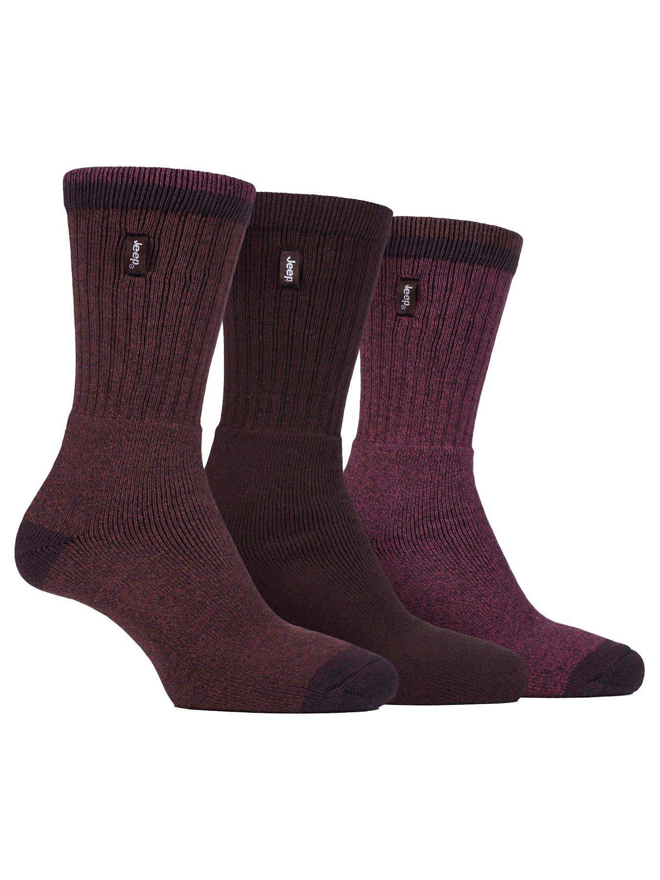 sockshop-jeep-terrain-leisure-crew-socks-3-pack-brown