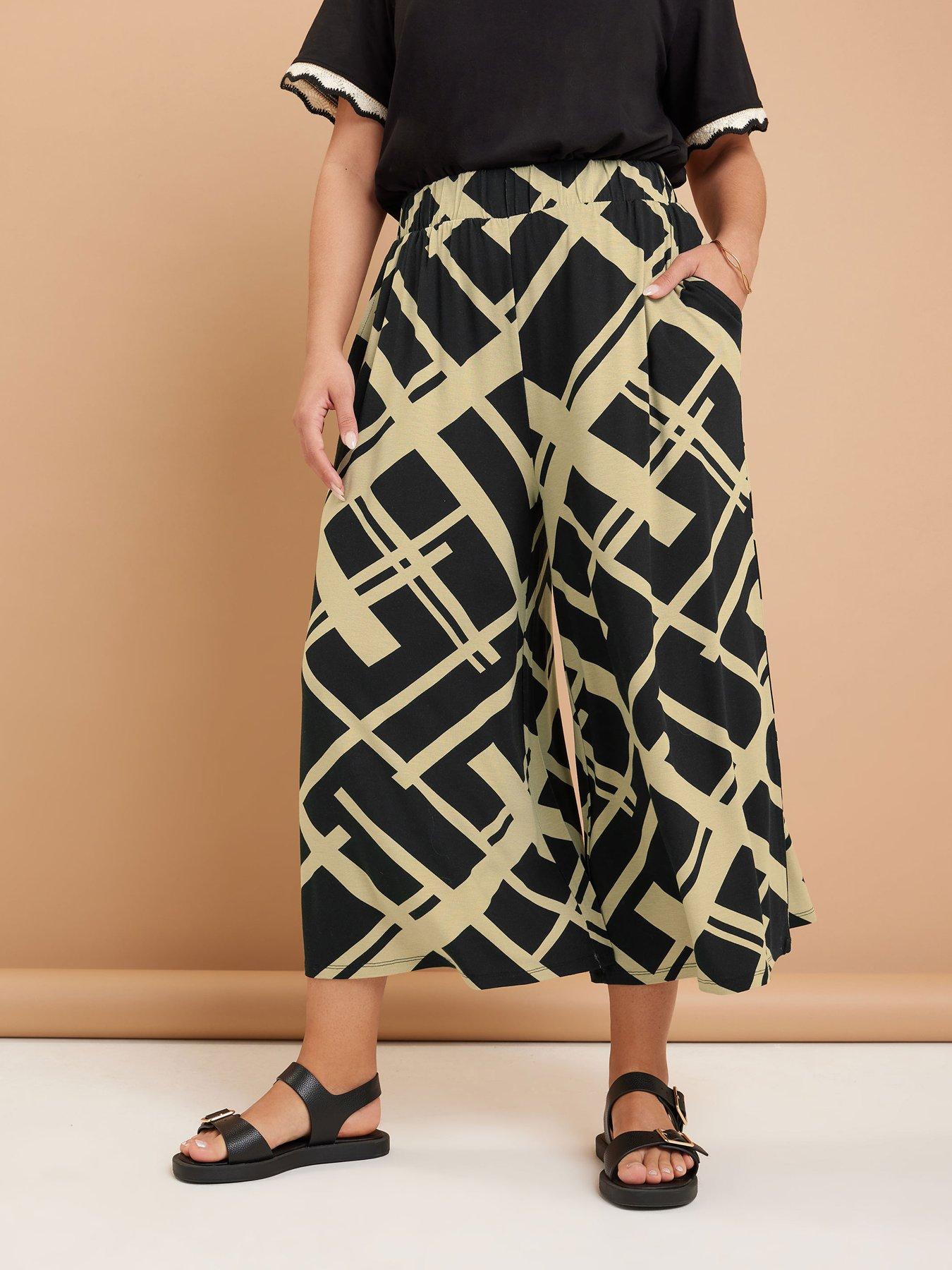undefined Curve Jersey Midaxi Culotte