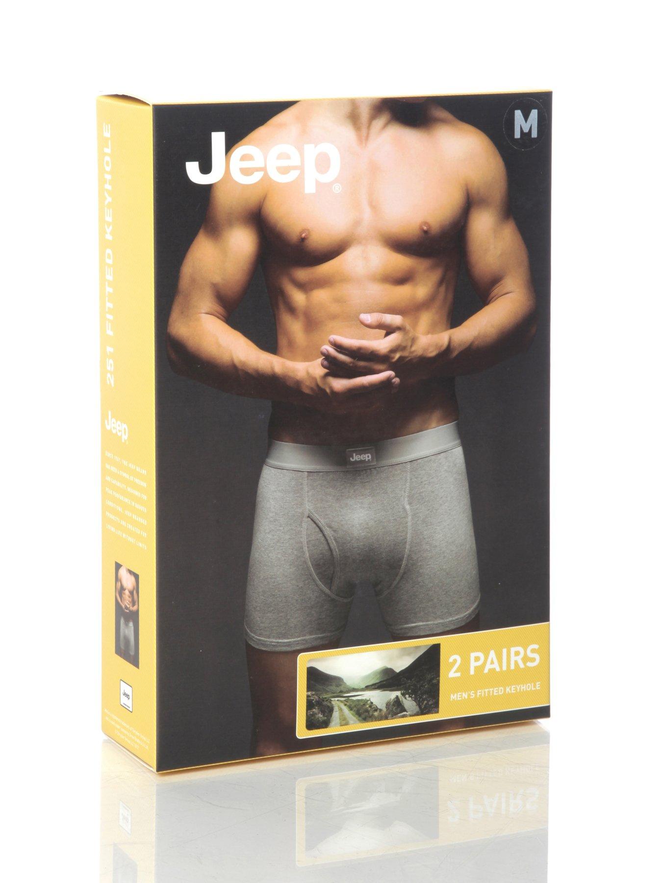 Image 3 of 3 of Jeep Plain Keyhole Trunks 2 Pack - Navy