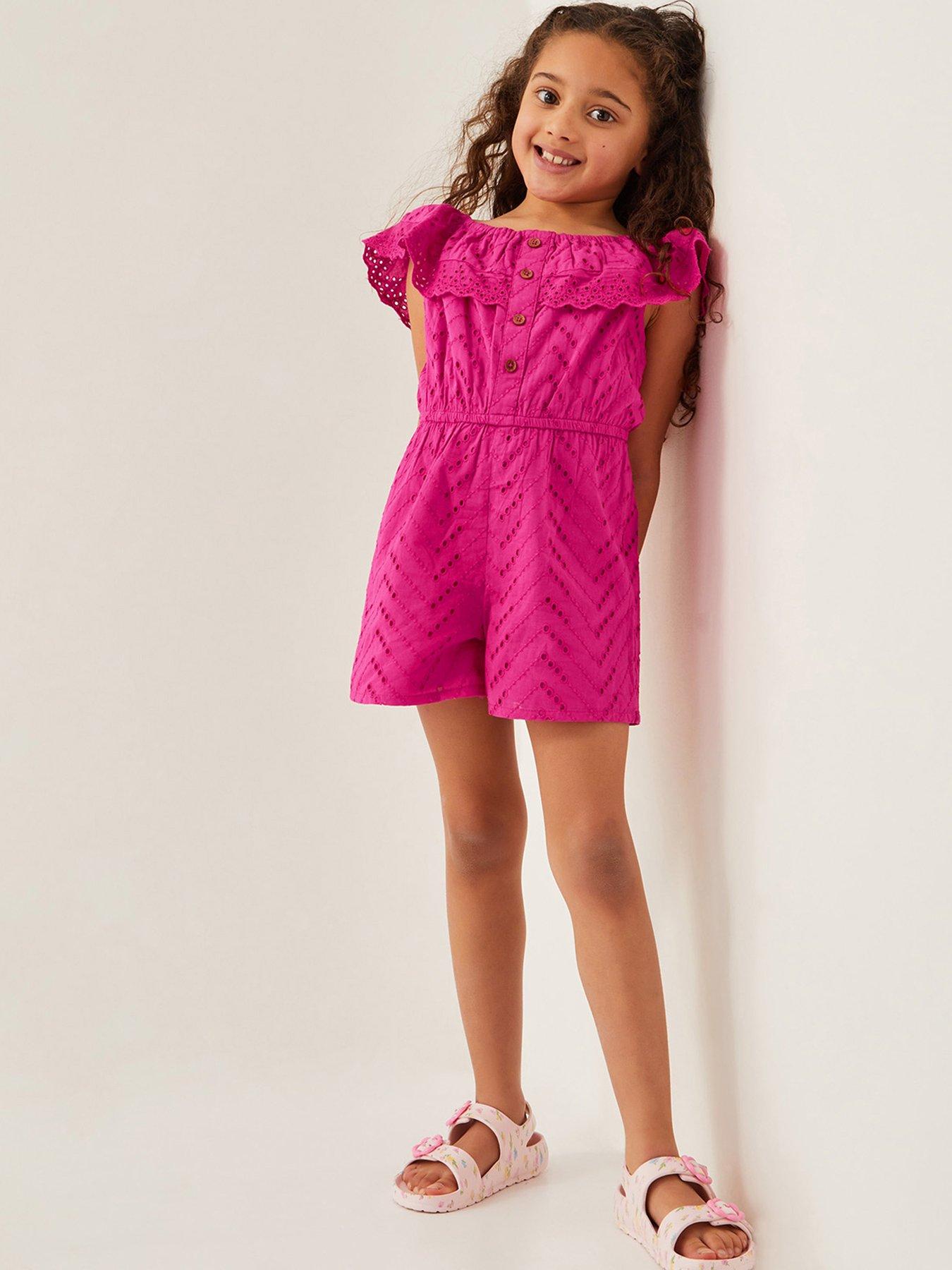 monsoon-girls-broderie-ruffle-playsuit-pink