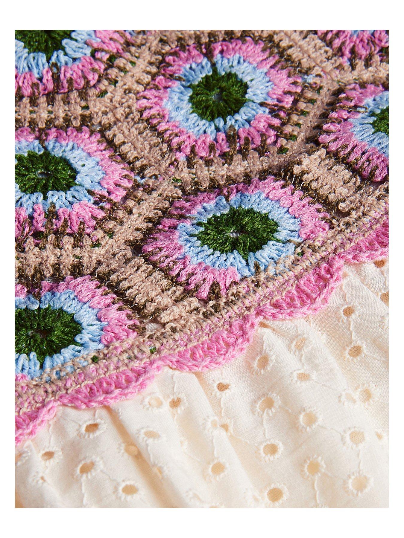  image of monsoon-girls-crochet-yoke-broderie-dress-light-cream