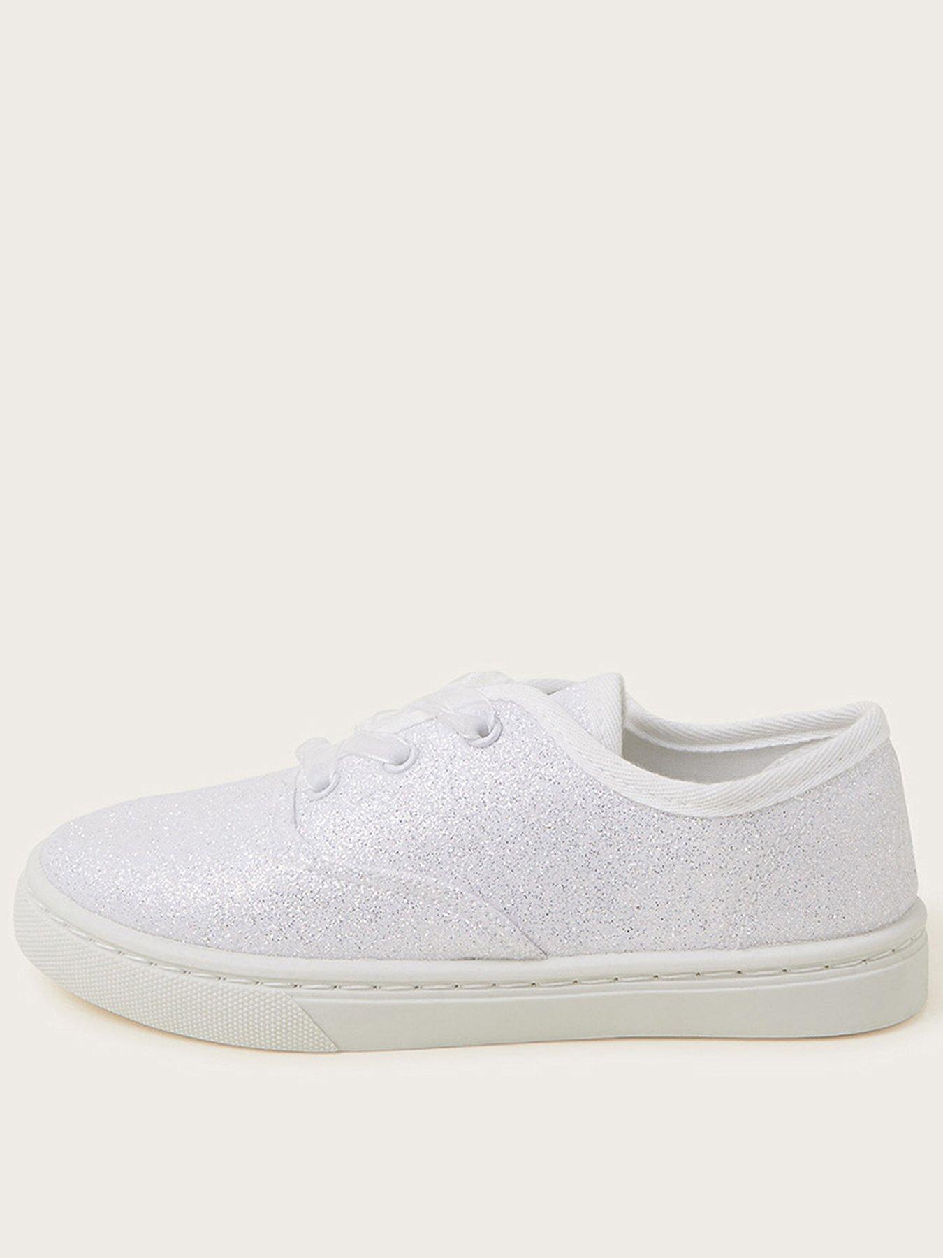 monsoon-girls-glitter-pump-trainers-ivory