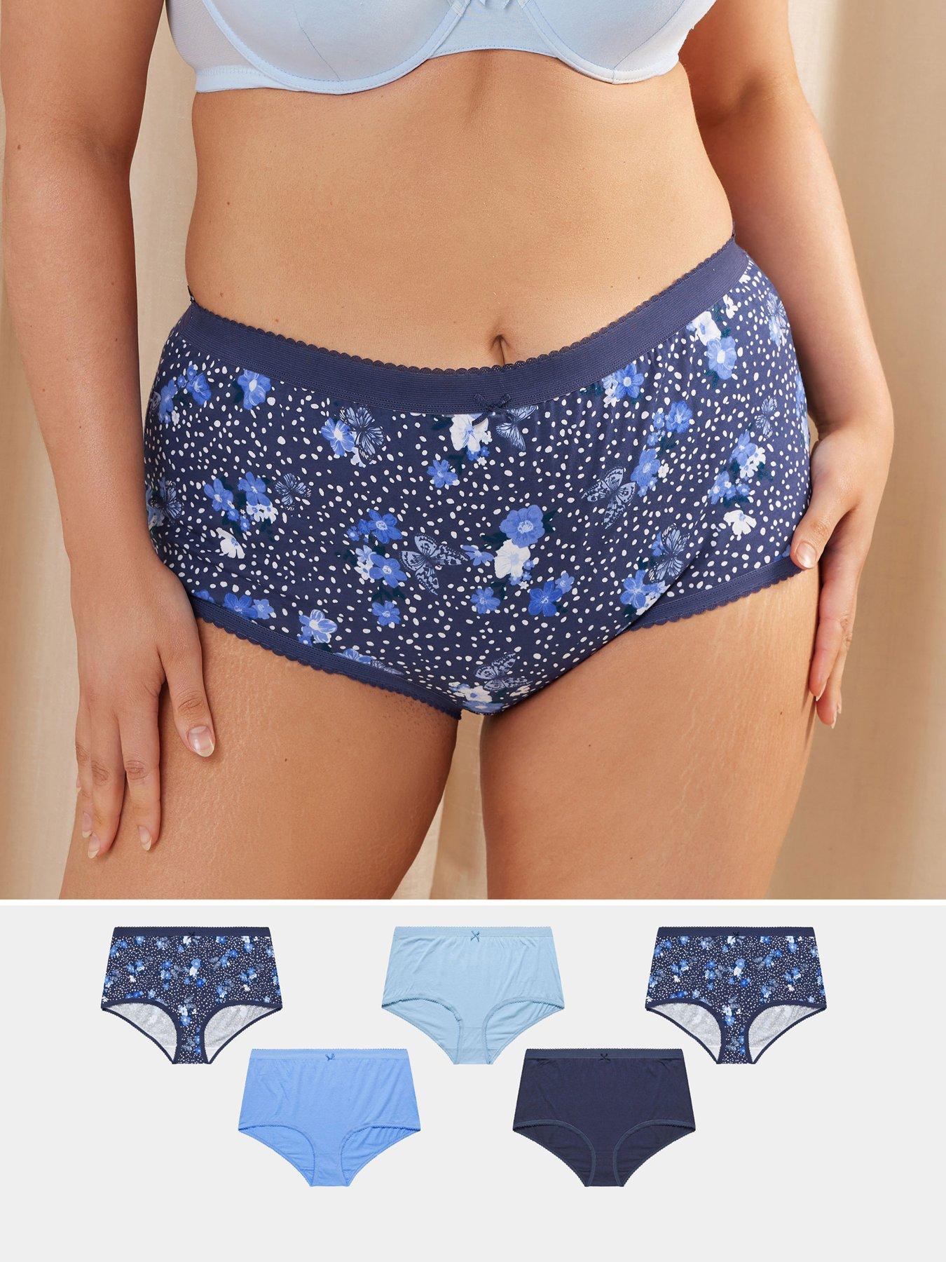 yours-curve-5-pack-butterfly-full-brief-blue