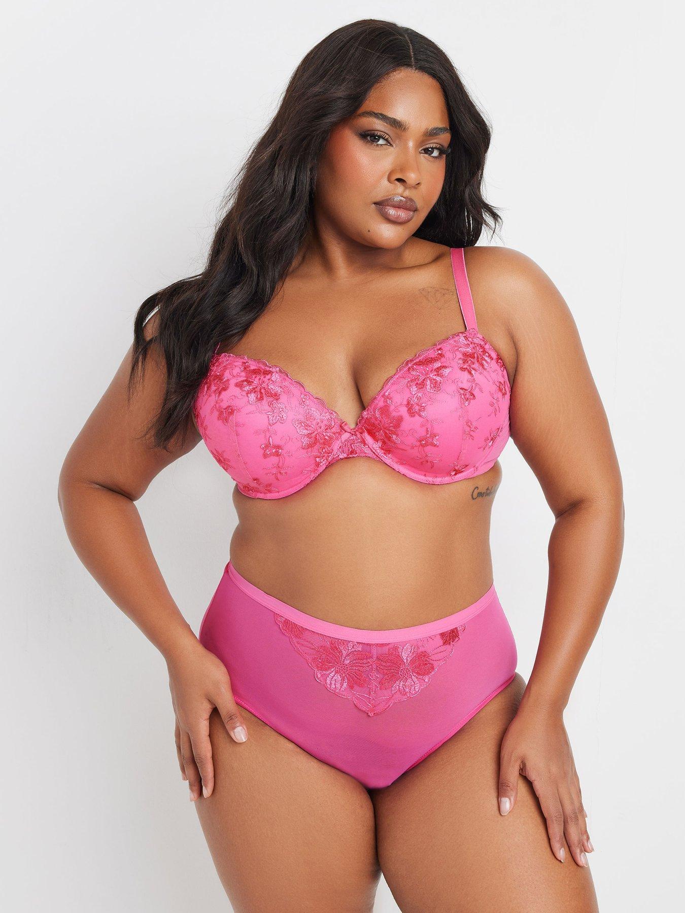  image of yours-curve-2-pack-embroidered-padded-bra