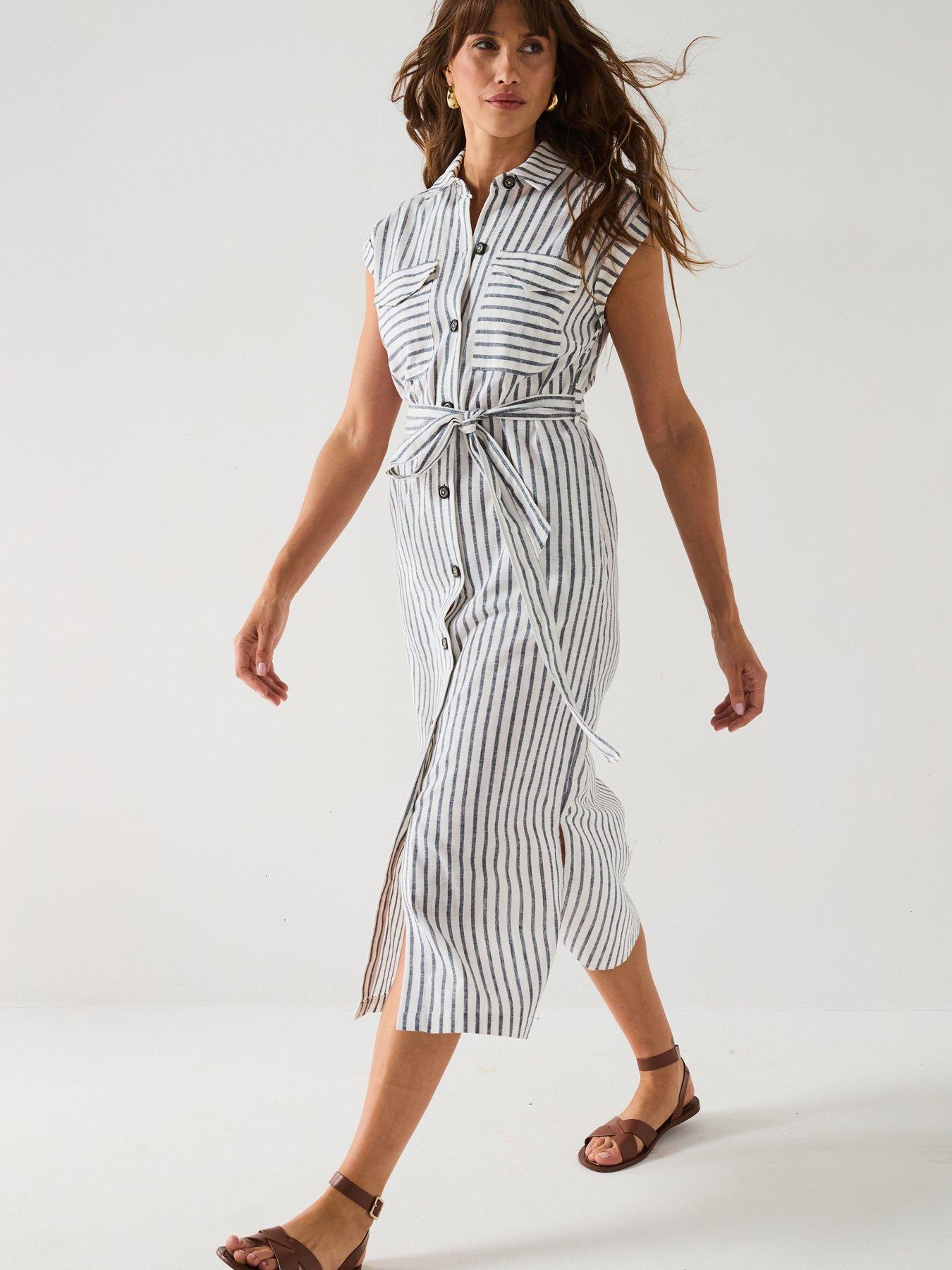 Ladies Dresses Barbour Striped Dress Barbour Harewood Dress Womens