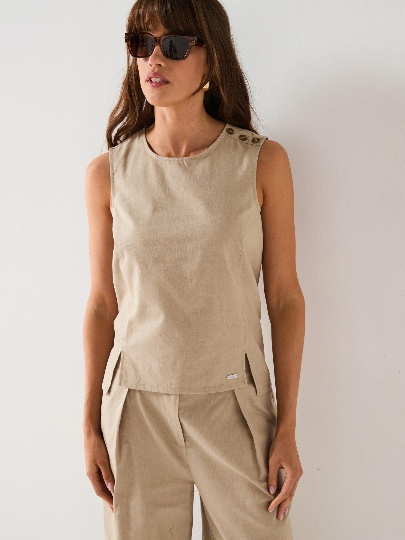 undefined Lucy Top - Beige