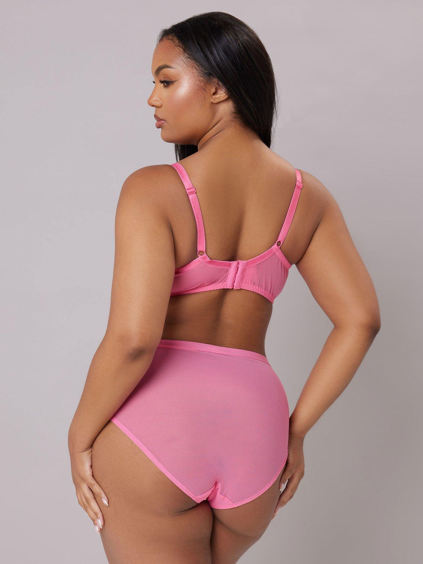  image of yours-curve-butterfly-embroidered-underwired-bra