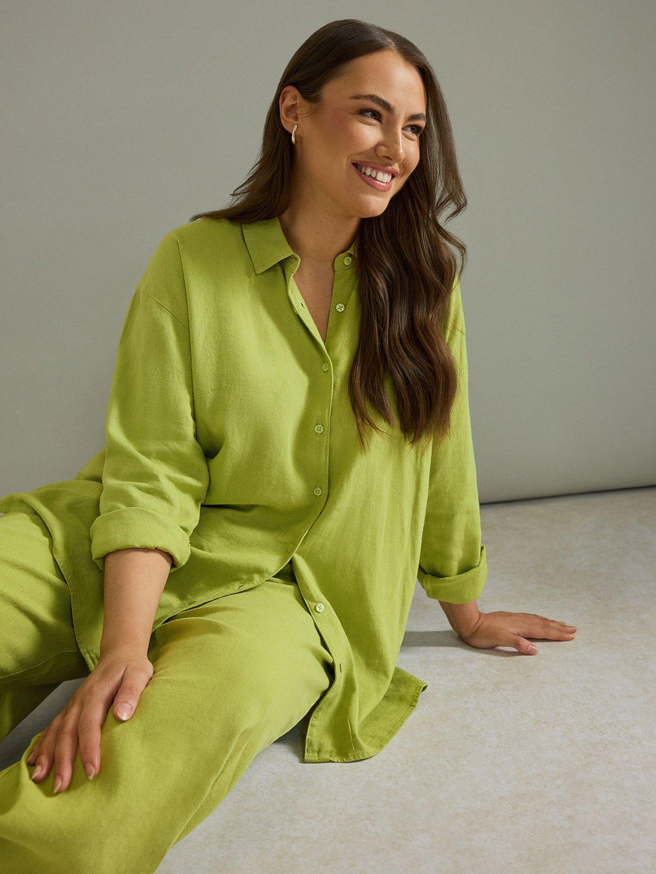 evans-34-sleeve-linen-shirt