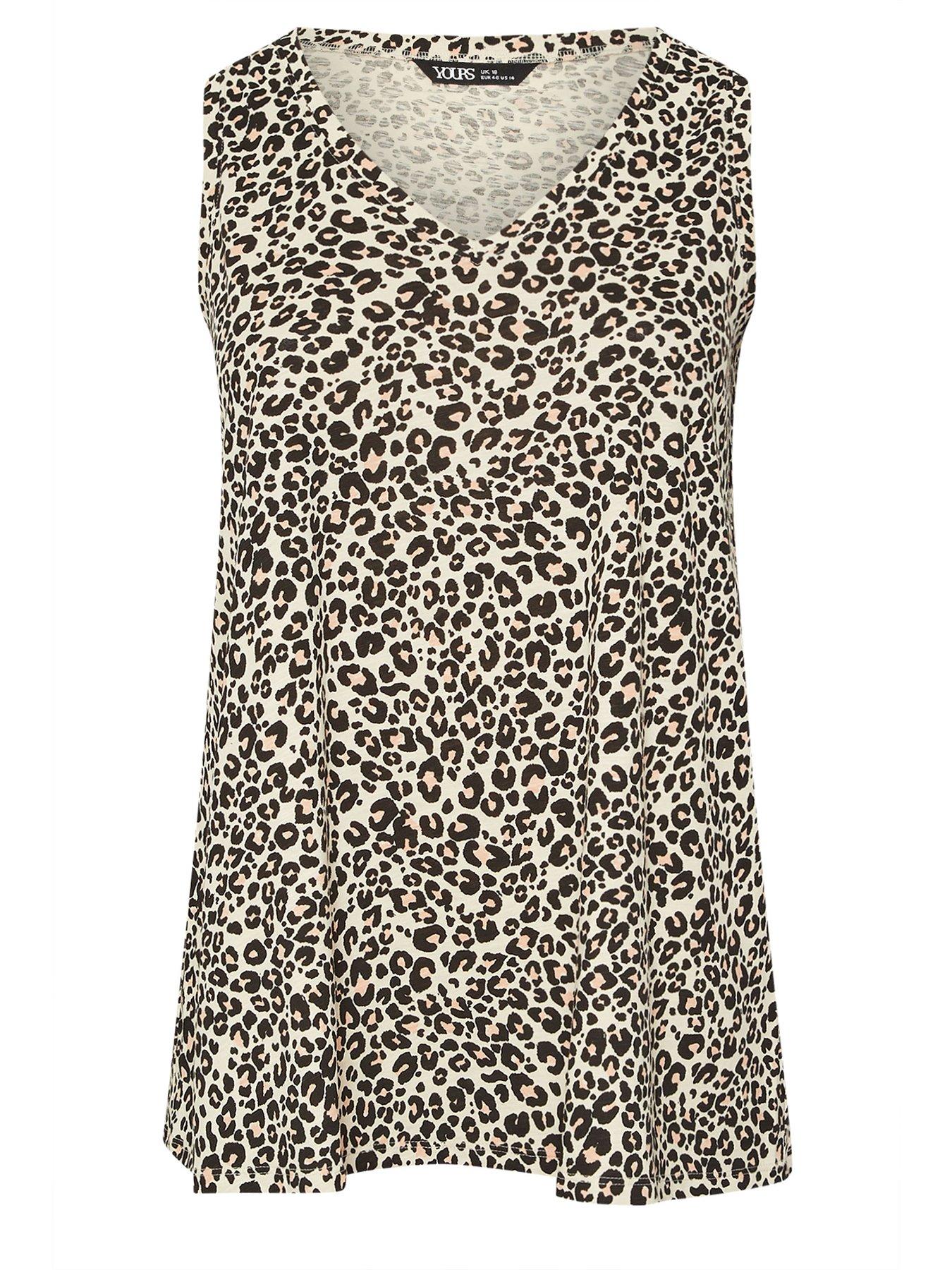  image of yours-curve-cotton-slub-v-neck-vest-natural