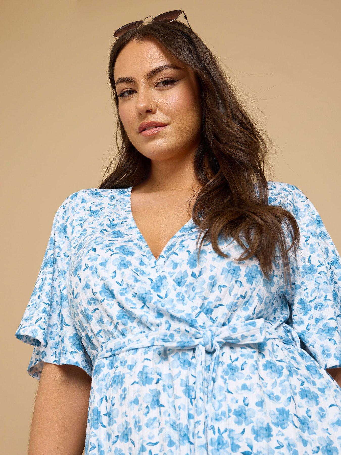  image of yours-curve-wrap-angel-sleeve-top