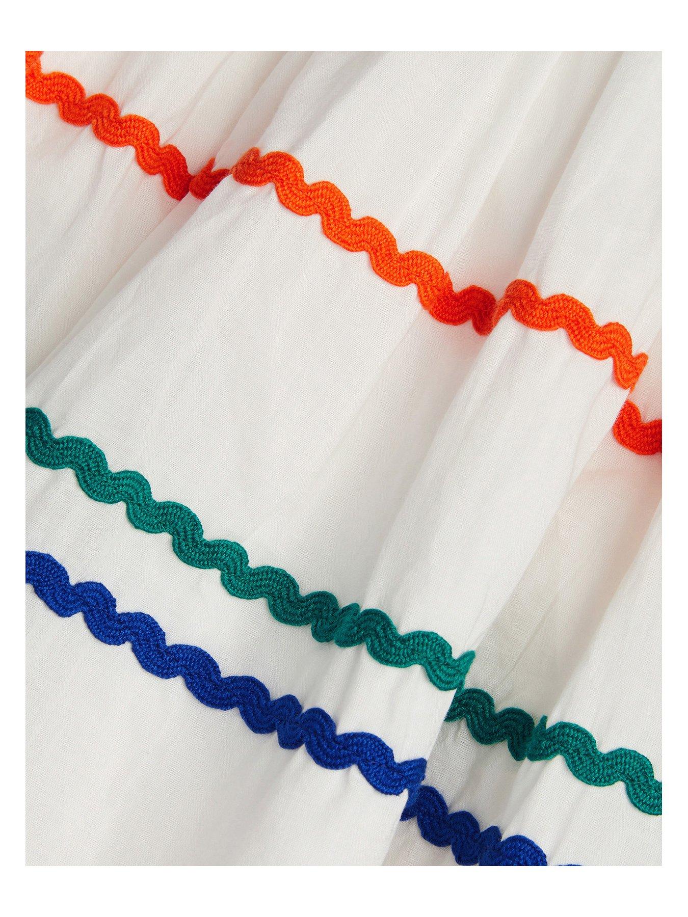  image of monsoon-girls-sleeveless-collared-ric-rac-dress-white
