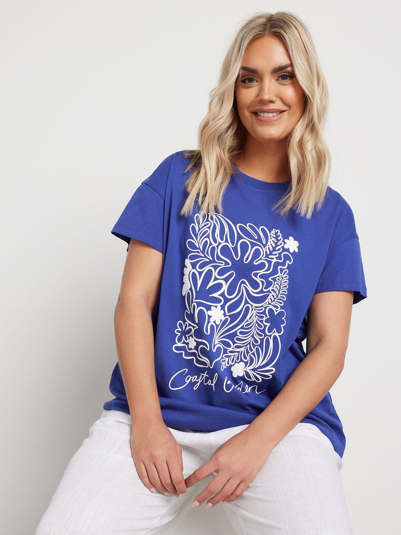 yours-curve-placement-print-core-t-shirt