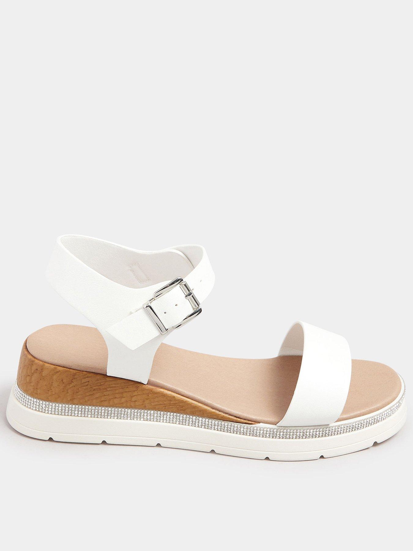 yours-extra-wide-fit-flatform-gem-sandal