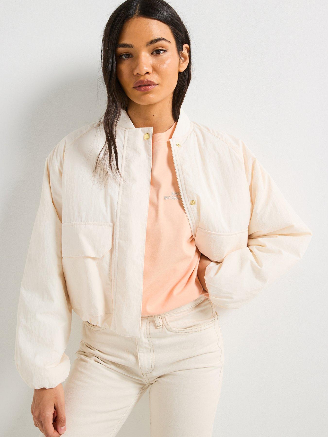 undefined Costello Bomber Casual Jacket - Beige