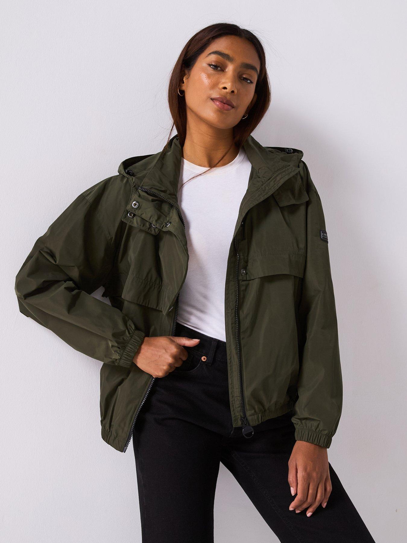 Barbour International Lolita Showerproof Jacket - Green
