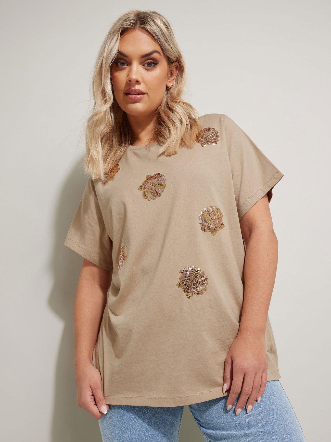 yours-curve-sequin-shell-t-shirt