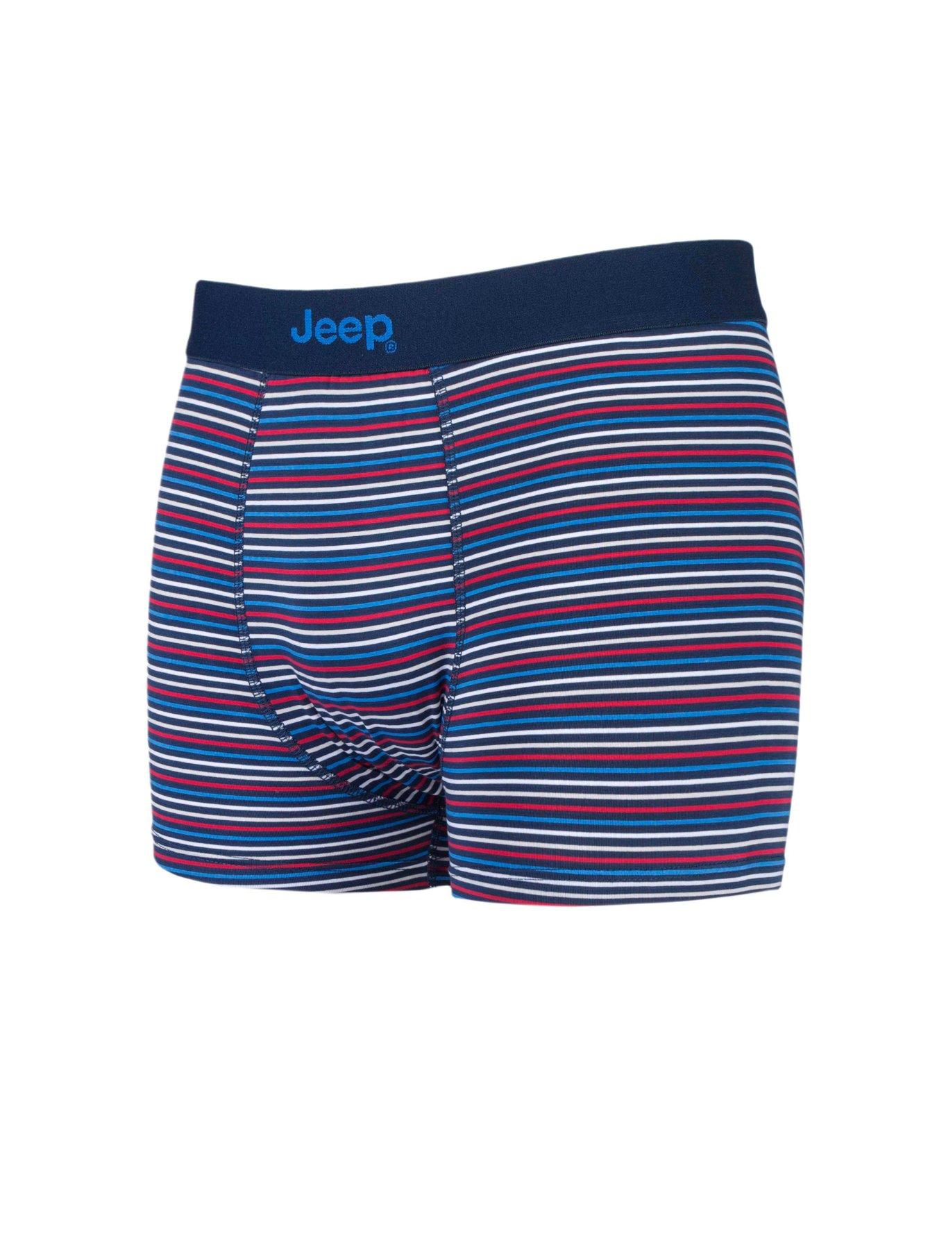 Image 2 of 2 of Jeep Stripe Bamboo Trunks 2 Pack - Navy