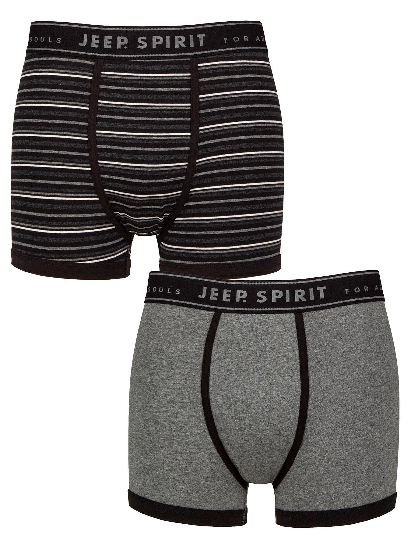 Image 1 of 3 of Jeep Spirit Knitted Trunks 2 Pack - Multi