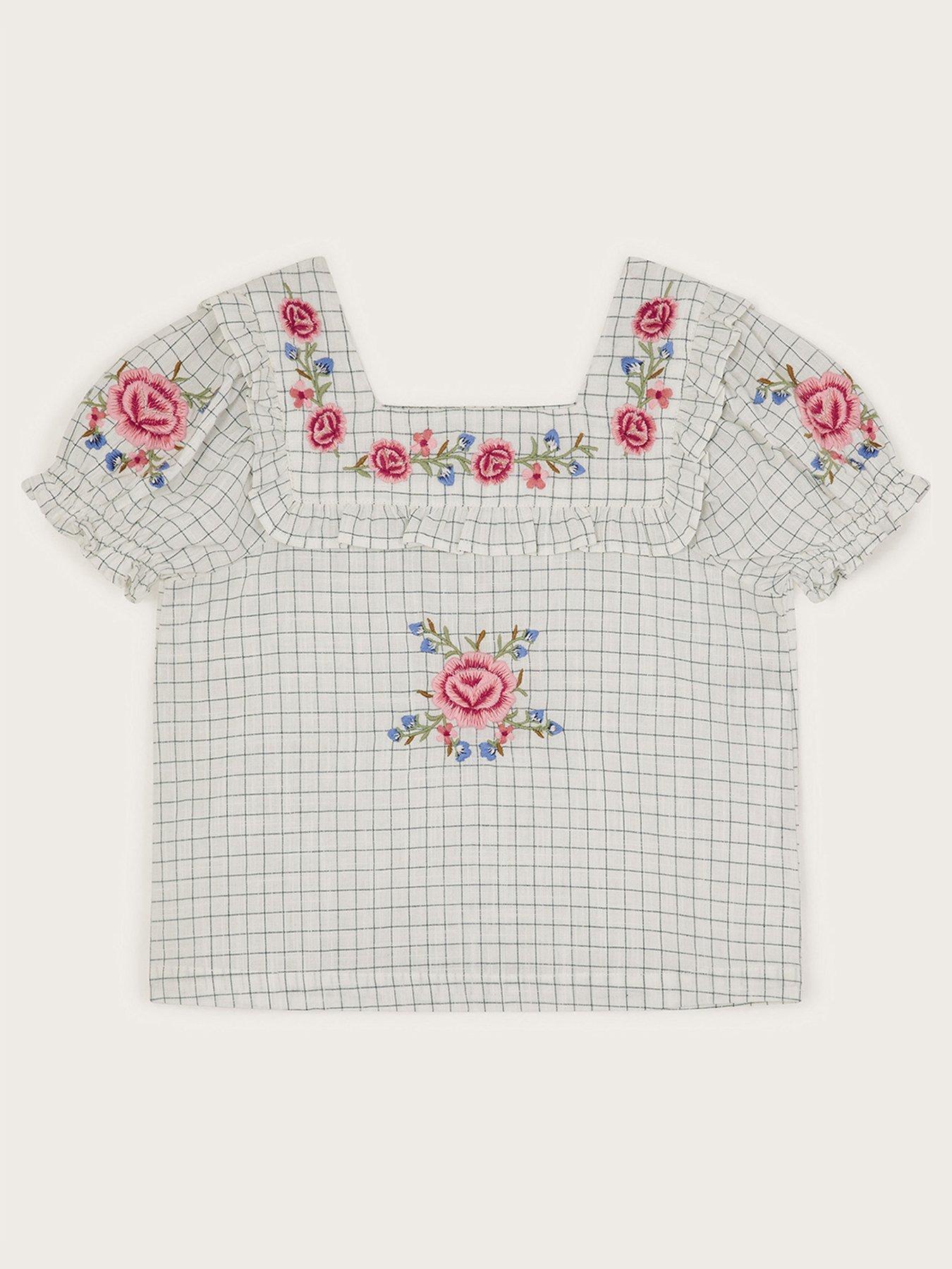 monsoon-girls-floral-embroidered-check-blouse-light-cream