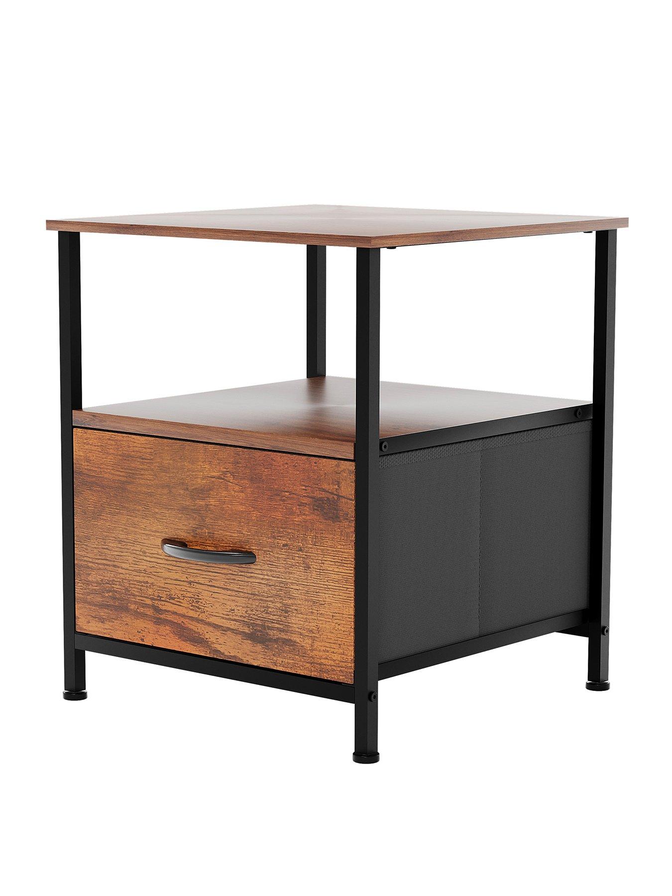  image of vida-designs-chorley-1-drawer-fabric-chest
