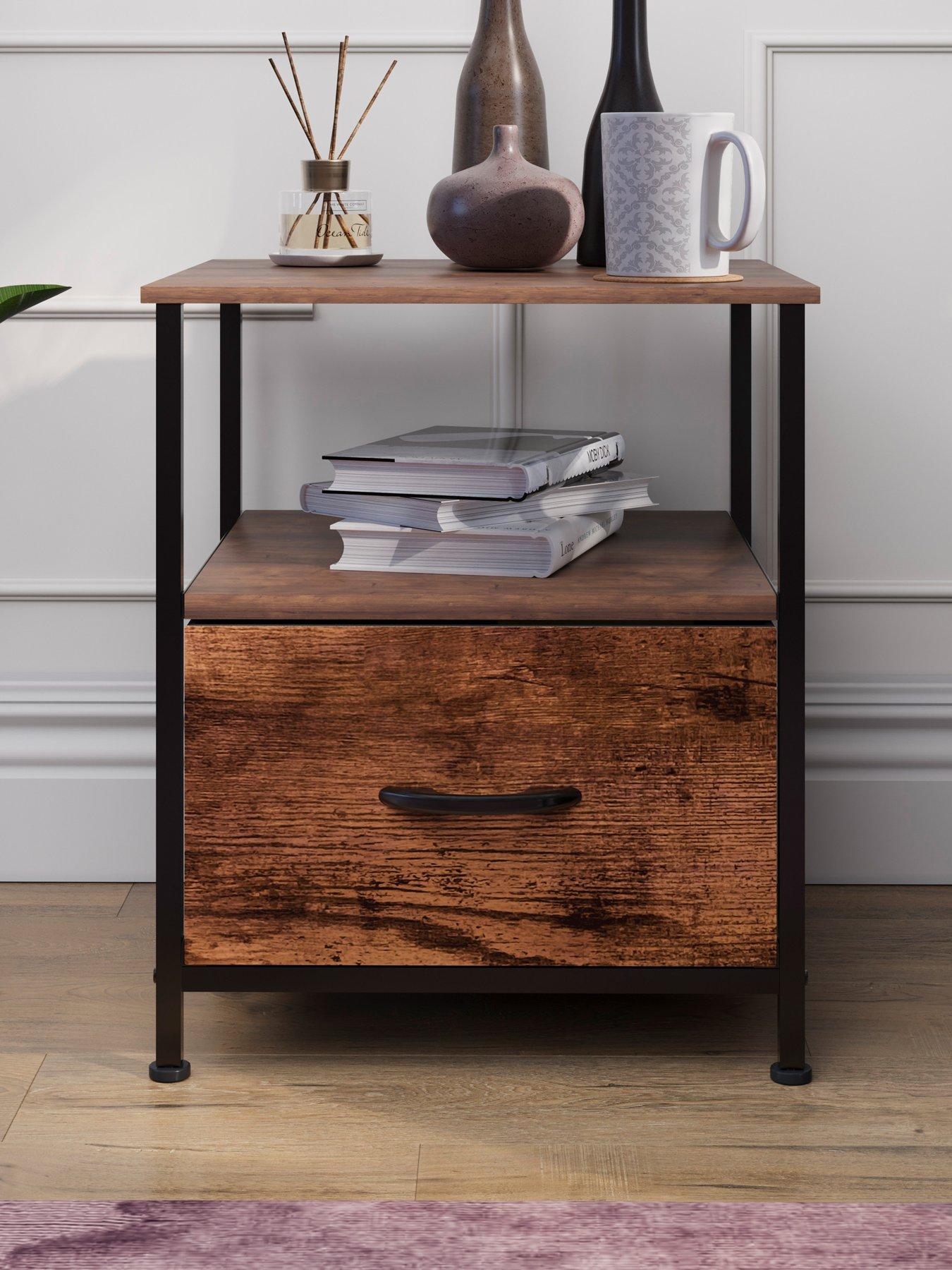  image of vida-designs-chorley-1-drawer-fabric-chest