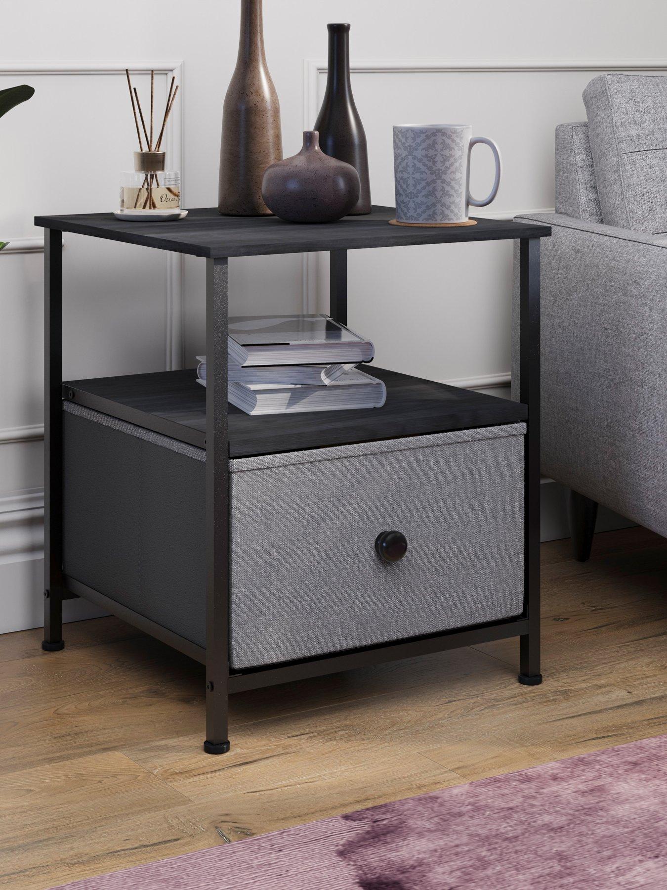 Image 1 of 6 of Vida Designs Chorley 1 Drawer Fabric Chest