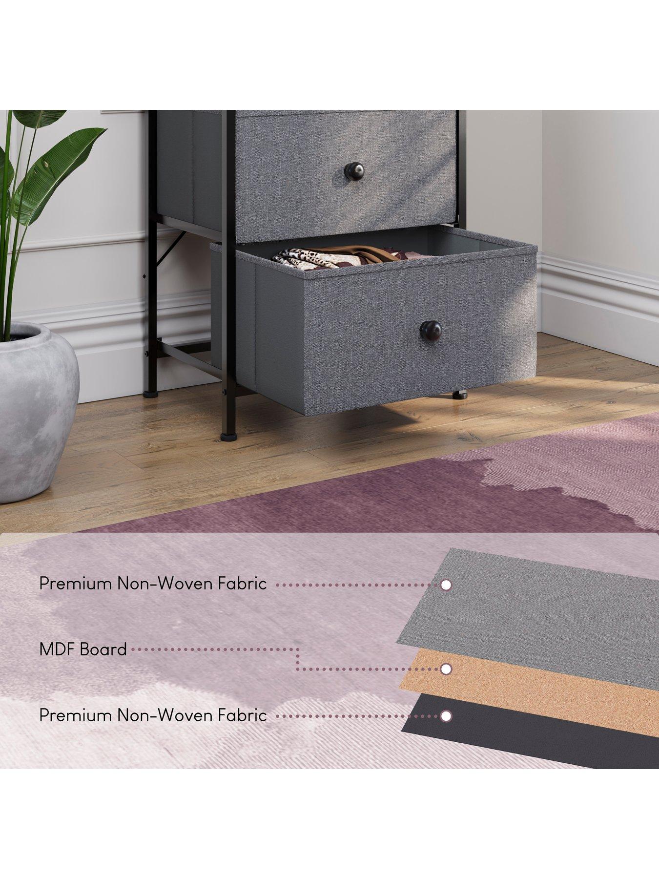Image 4 of 6 of Vida Designs Chorley 4 Drawer Fabric Chest