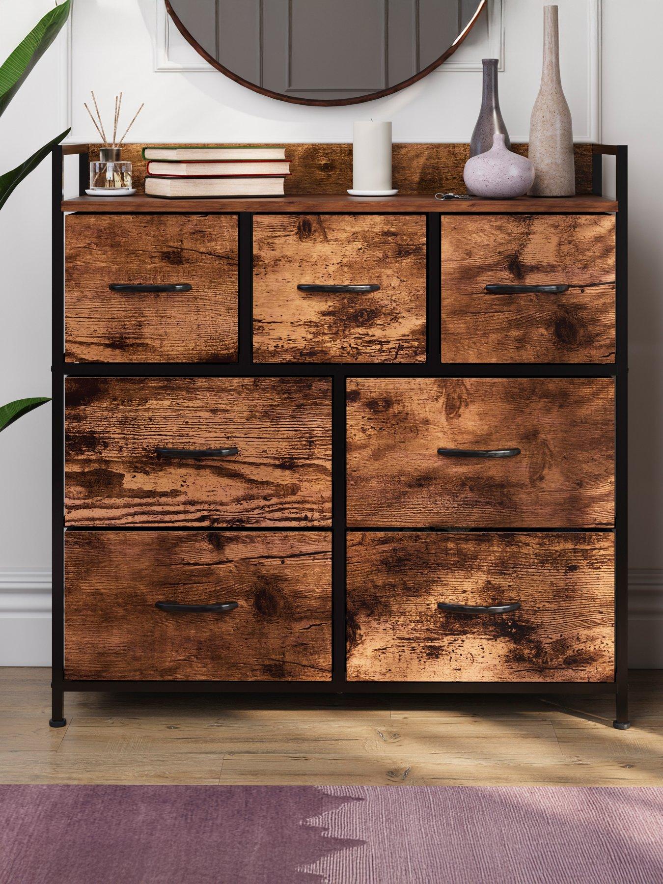 Vida Designs Chorley 7 Drawer Fabric Chest