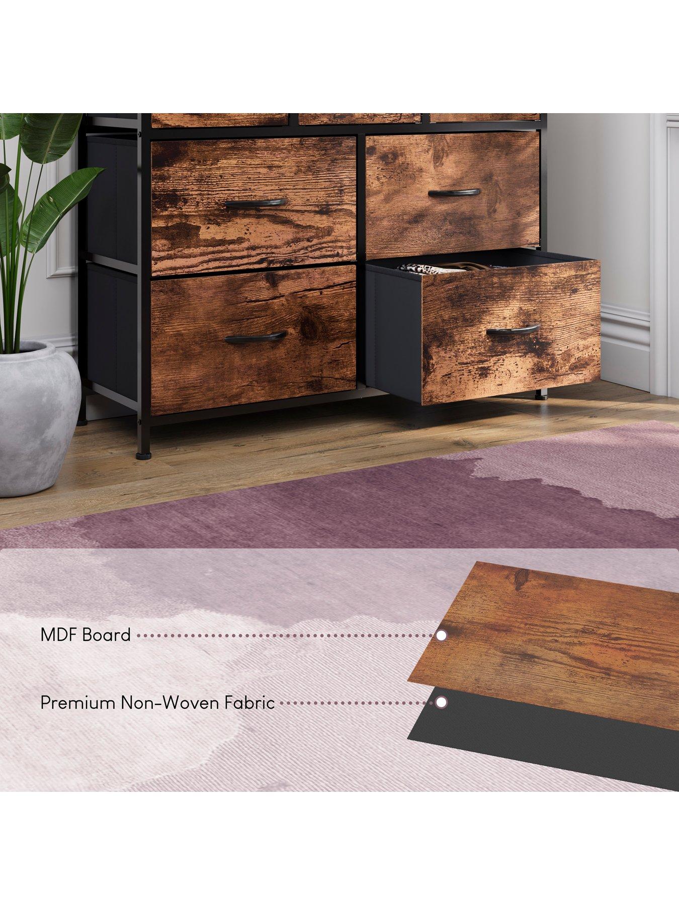 Image 4 of 6 of Vida Designs Chorley 7 Drawer Fabric Chest