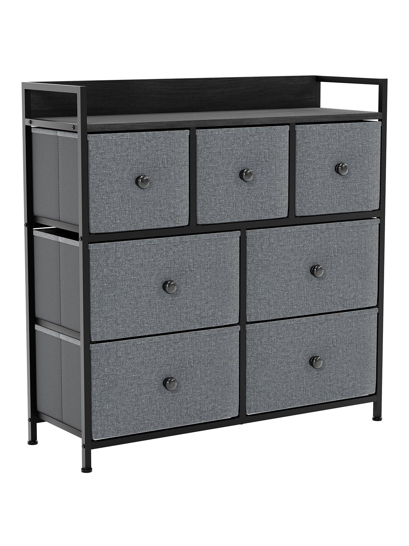 Image 2 of 7 of Vida Designs Chorley 7 Drawer Fabric Chest