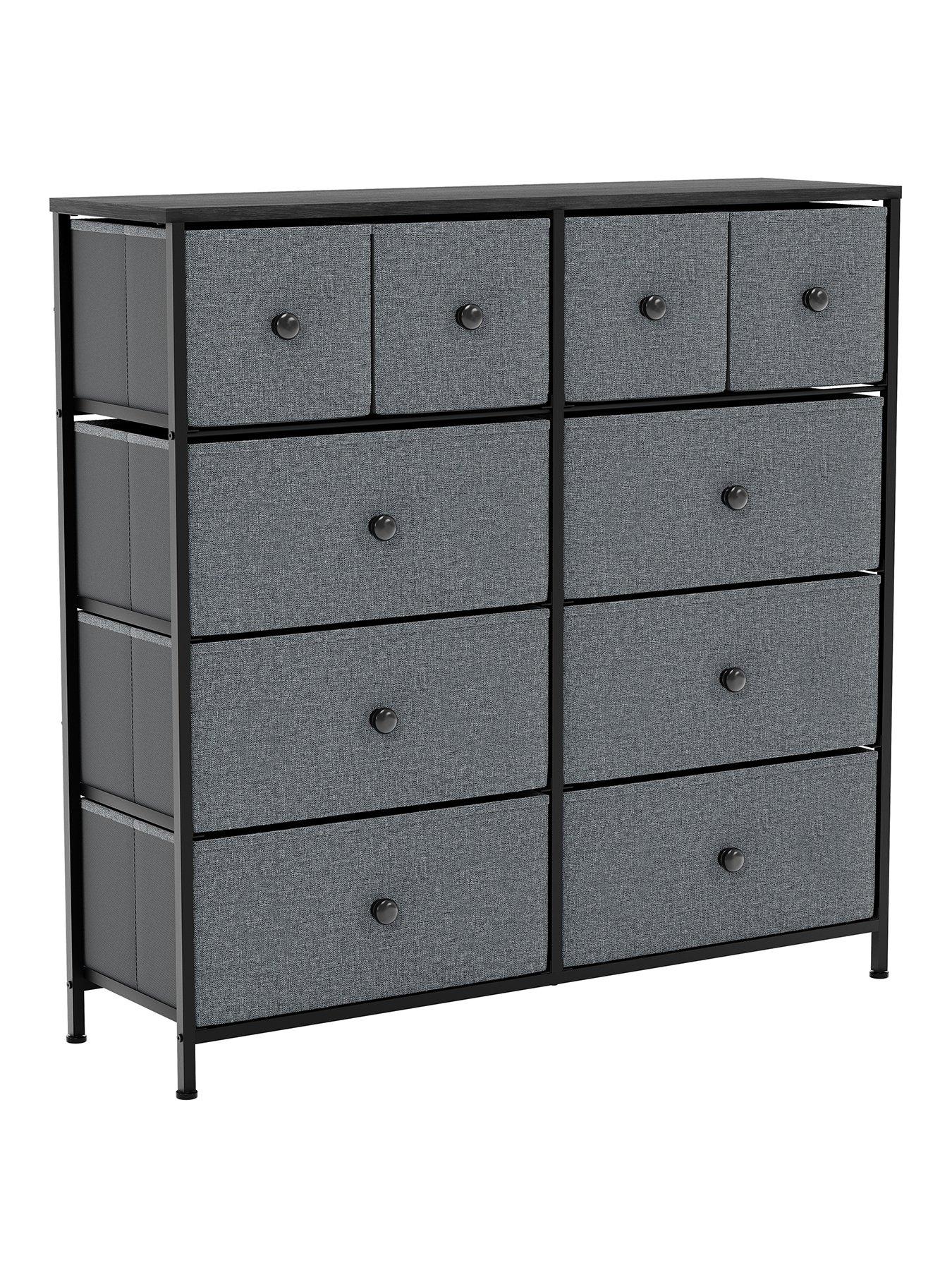 Image 2 of 7 of Vida Designs Chorley 10 Drawer Fabric Chest