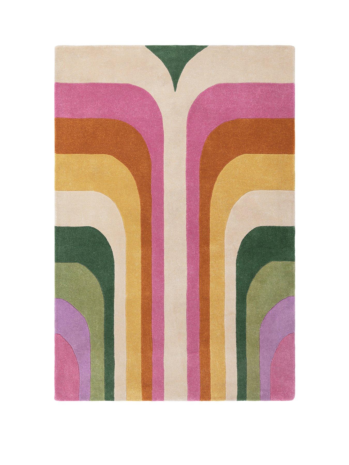 Image 2 of 6 of Asiatic Romy Retro Pink Rug