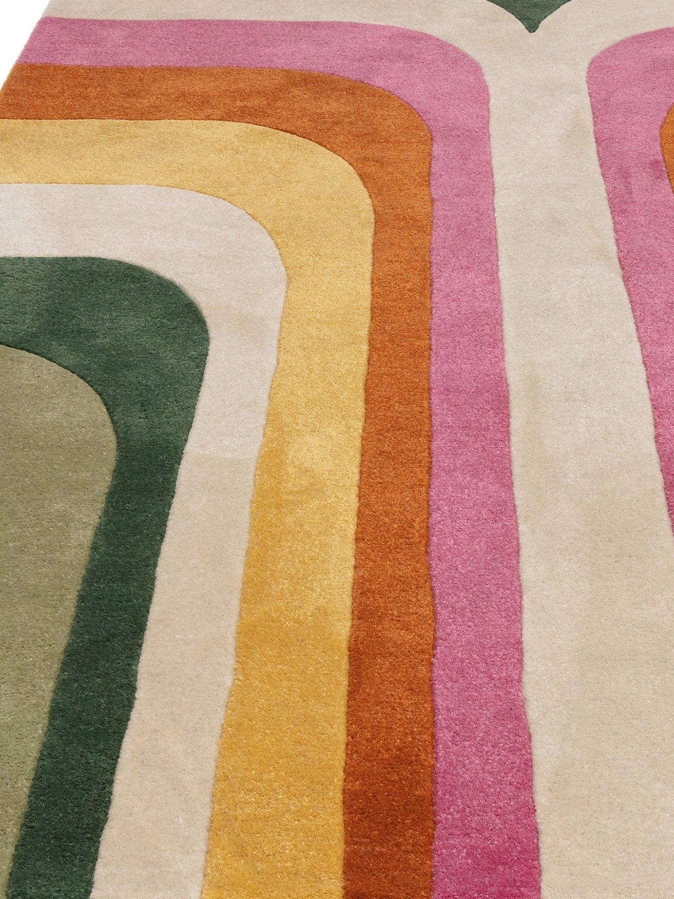 Image 3 of 6 of Asiatic Romy Retro Pink Rug