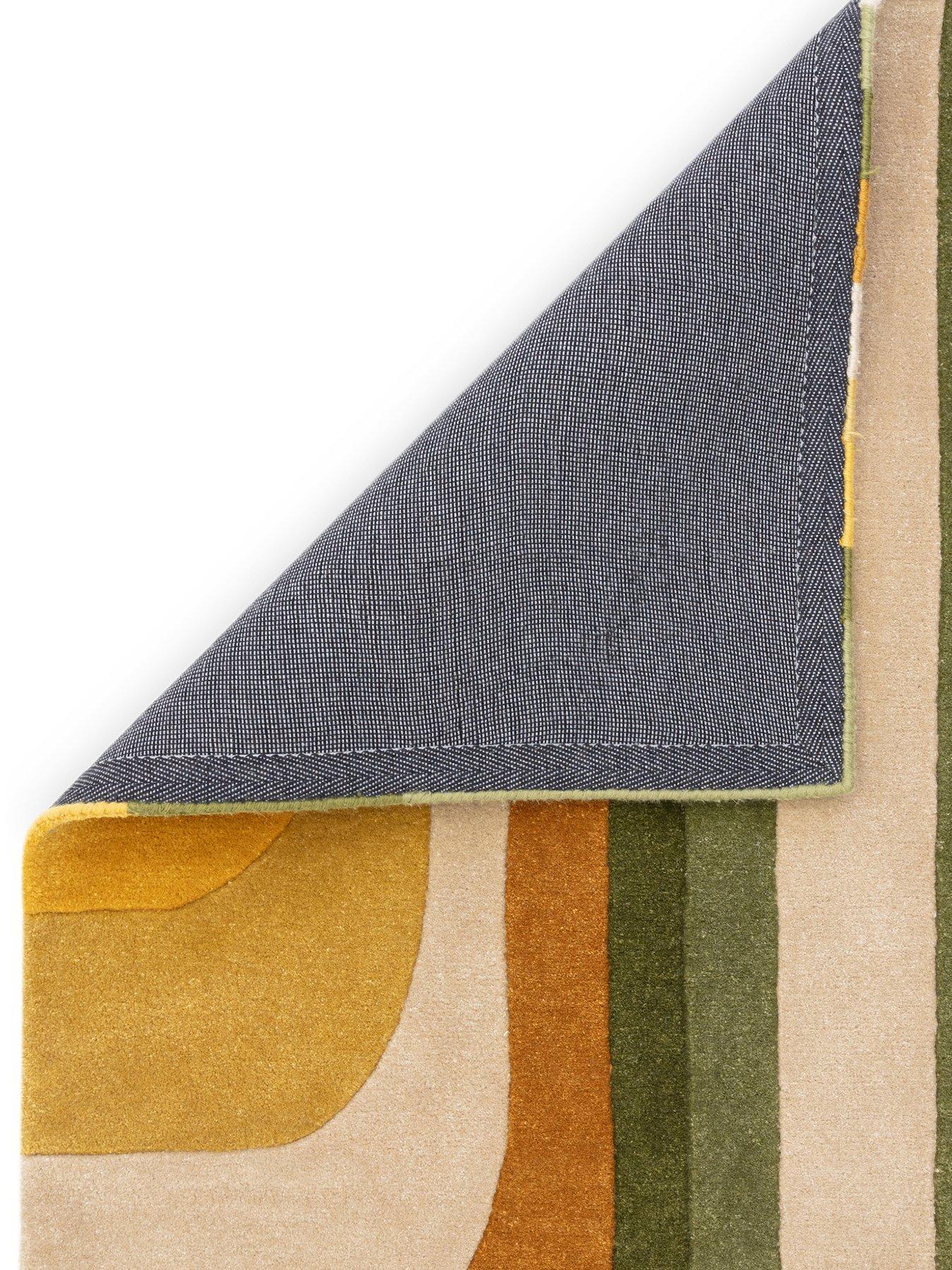 Image 4 of 6 of Asiatic Romy Retro Green Rug