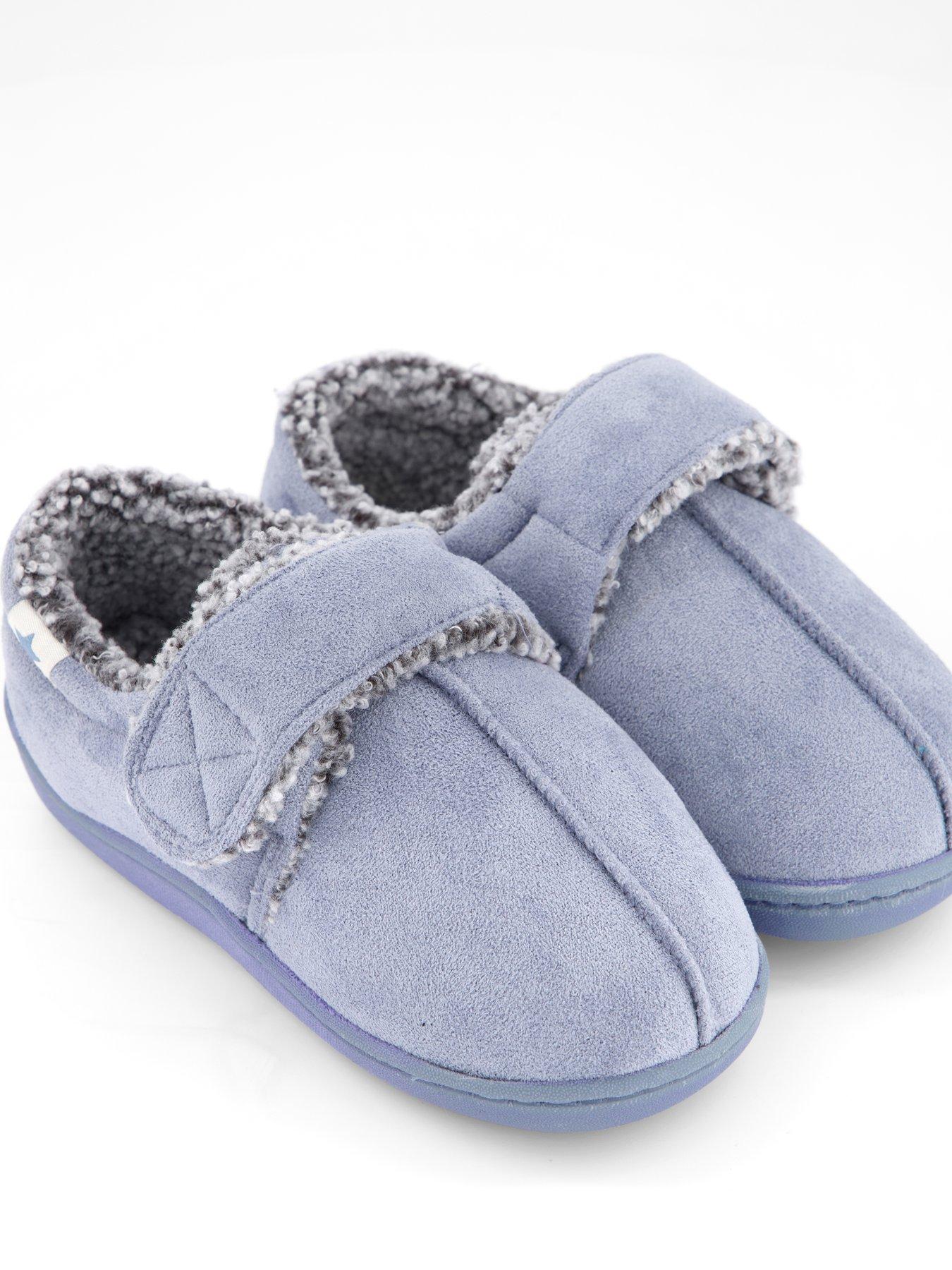 Image 5 of 7 of V by Very Younger Boys Touch Strap Slipper - Blue