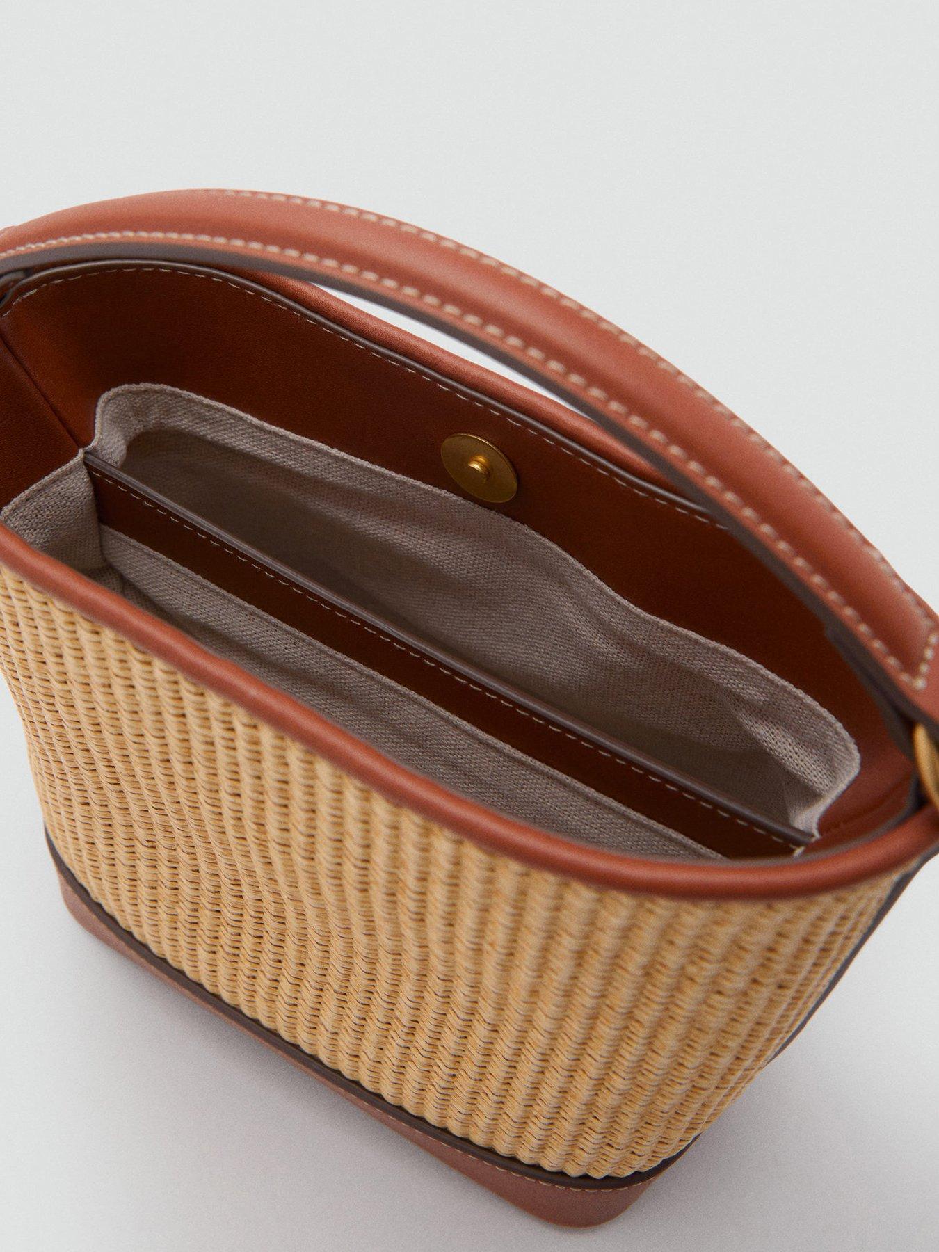  image of mango-bucket-bag-mateo-brown